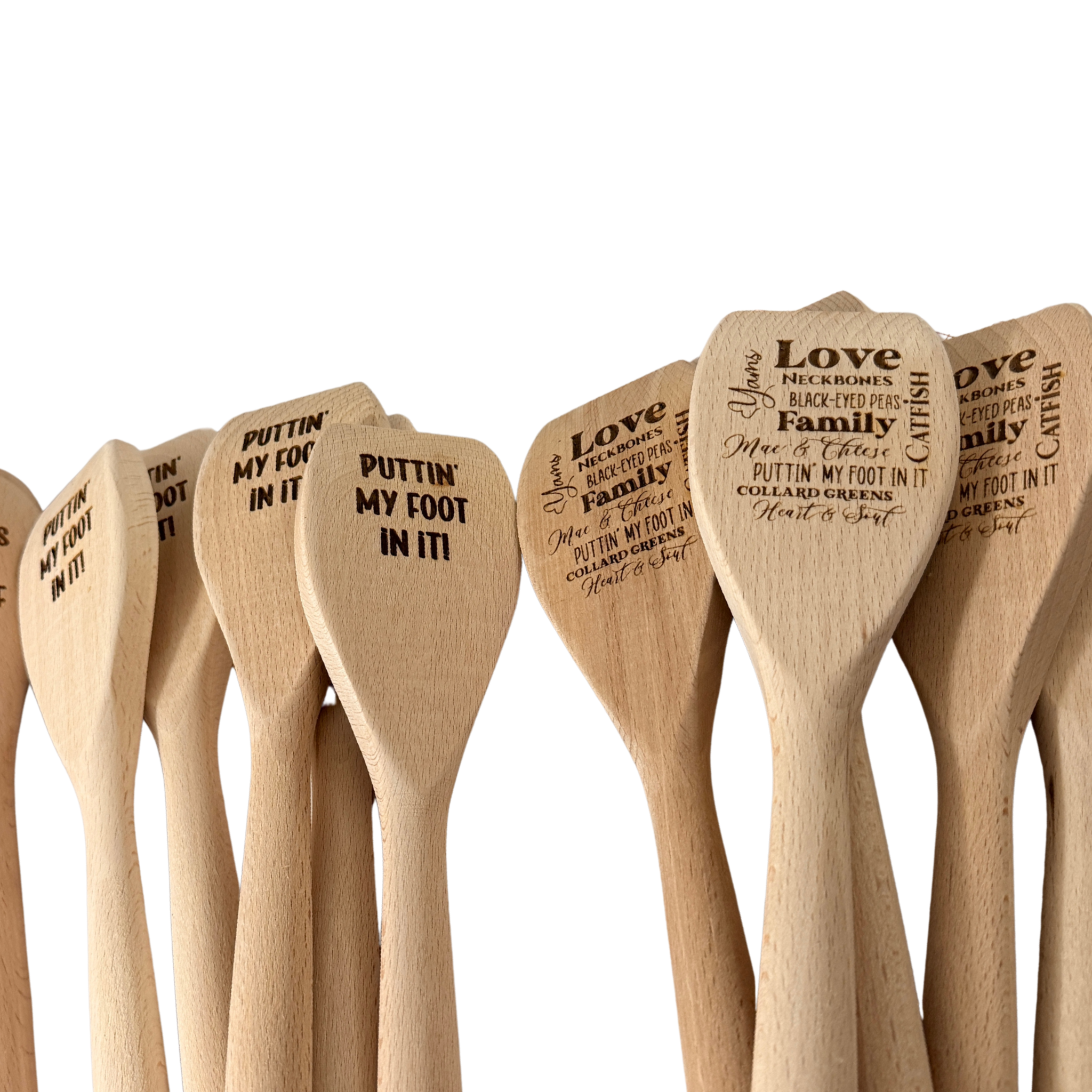Heart and Soul Wooden Spoons