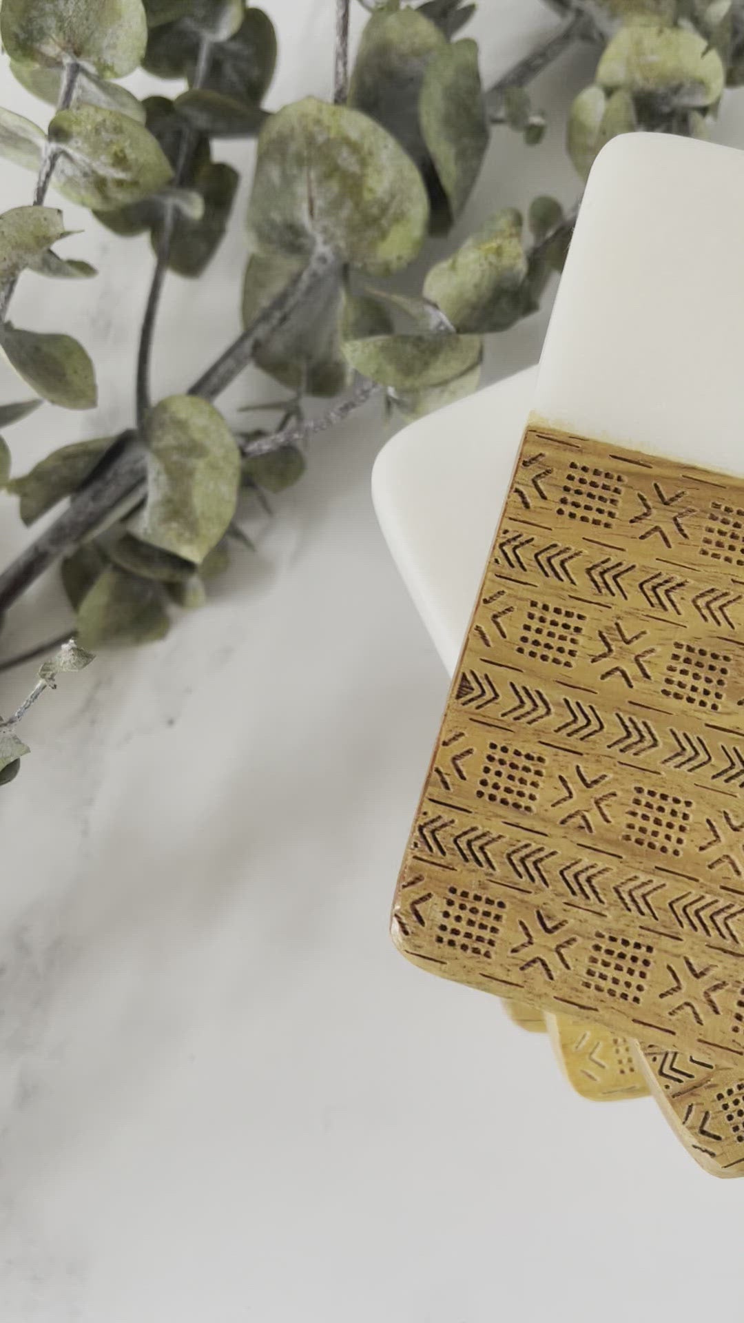 Mudcloth Inspired Coaster Set