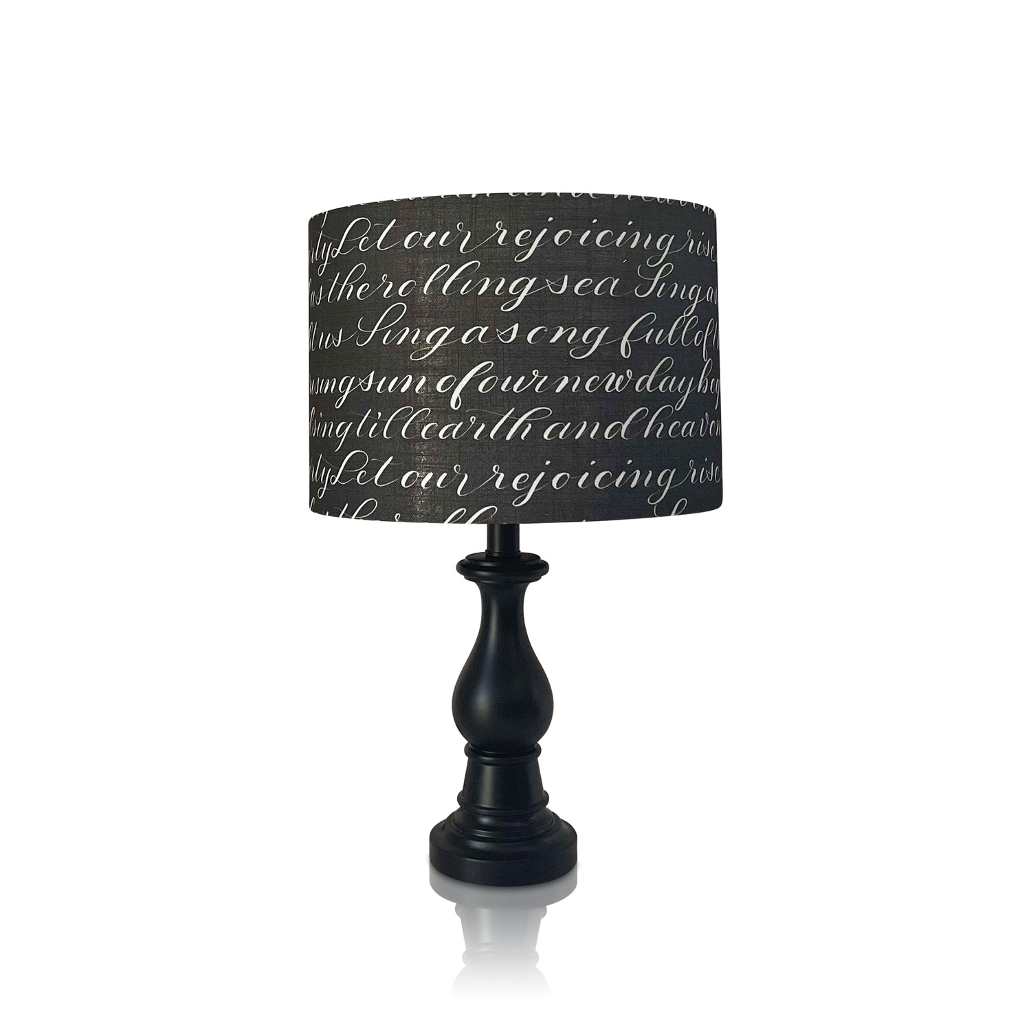 Lift Every Voice and Sing Table Lampshade (Diameter 12”)
