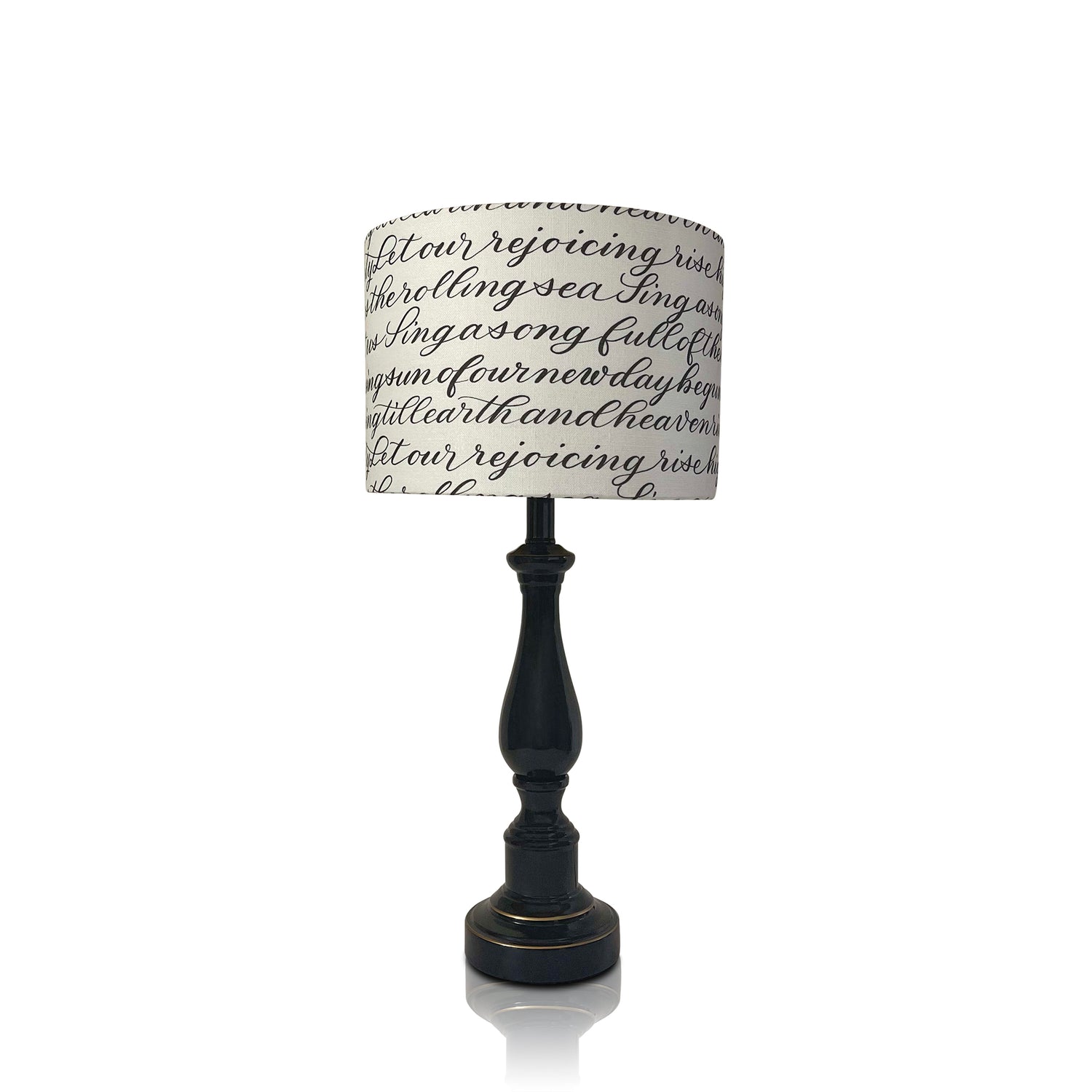 Lift Every Voice and Sing Table Lampshade (Diameter 12”)
