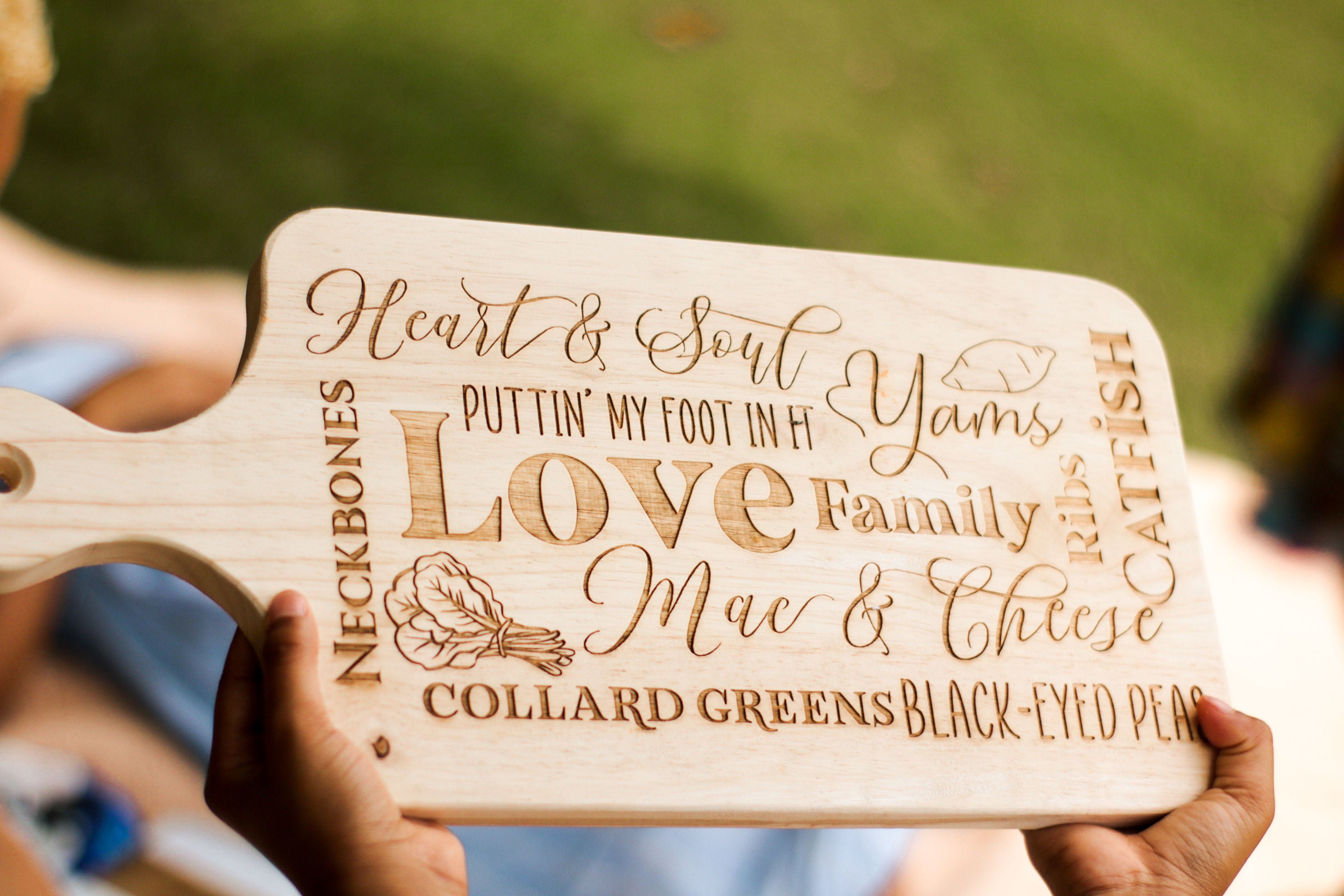 Heart and Soul Cutting Board