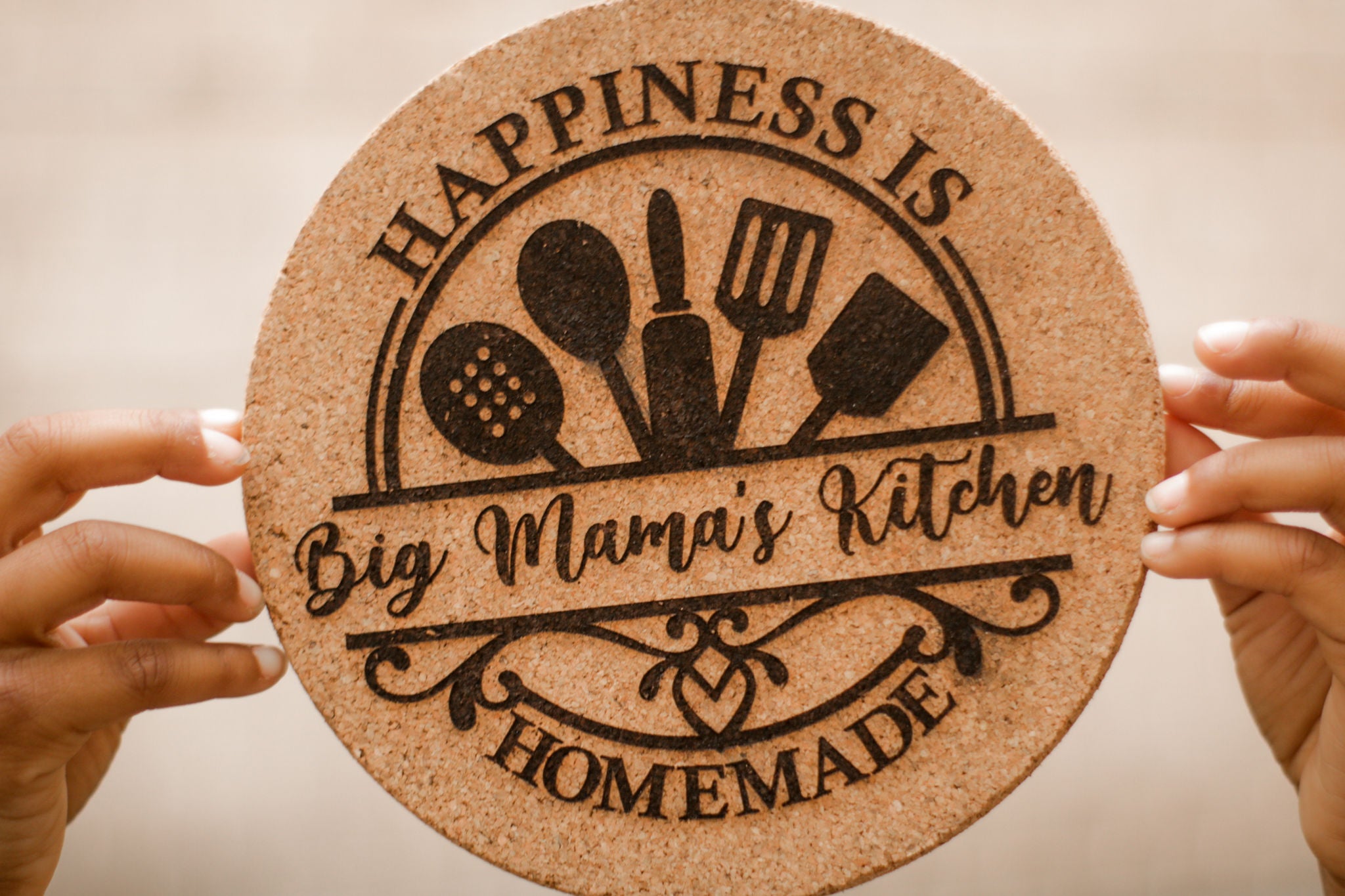 Personalized Kitchen Trivet