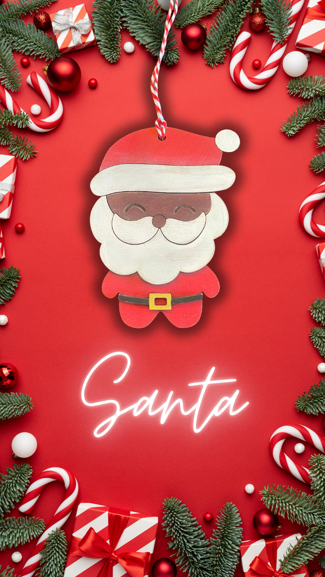 Santa Claus Ornament