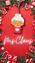 Load image into Gallery viewer, Ms. Claus Ornament
