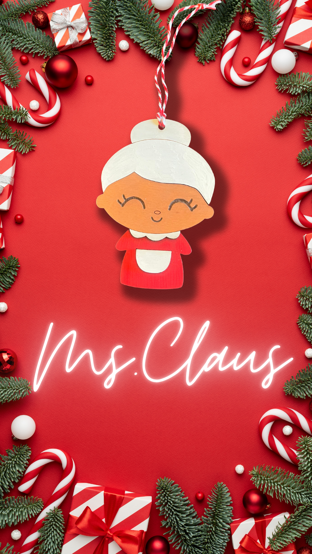 Ms. Claus Ornament