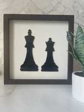 Load image into Gallery viewer, Black King and Queen Wall Art
