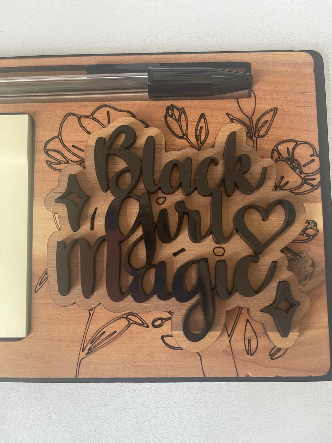 Black Girl Magic Sticky Note Holder