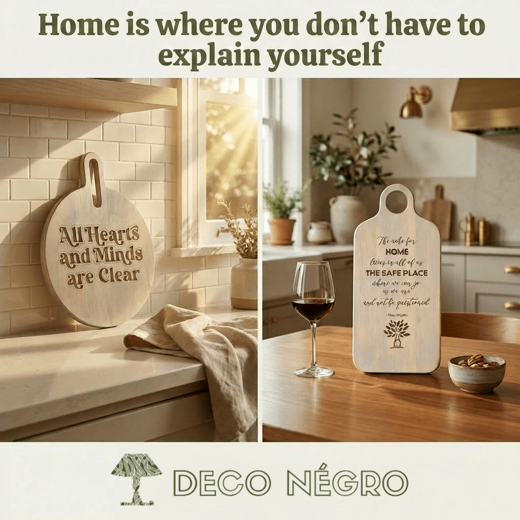 All Hearts &amp; Minds + Maya Angelou Serving Board Bundle - DecoNegro