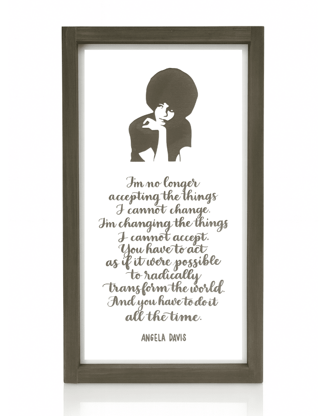 Angela Davis Wall Art - DecoNegro