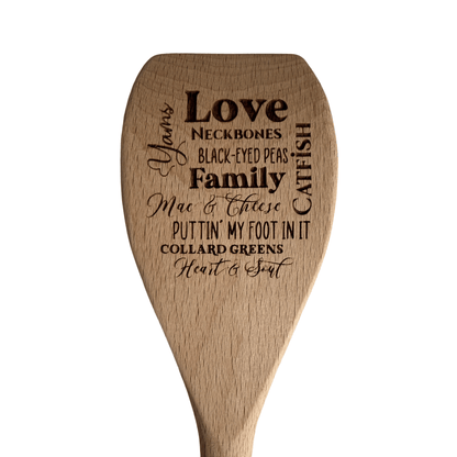 Black culture wooden spoons by Deco Négro