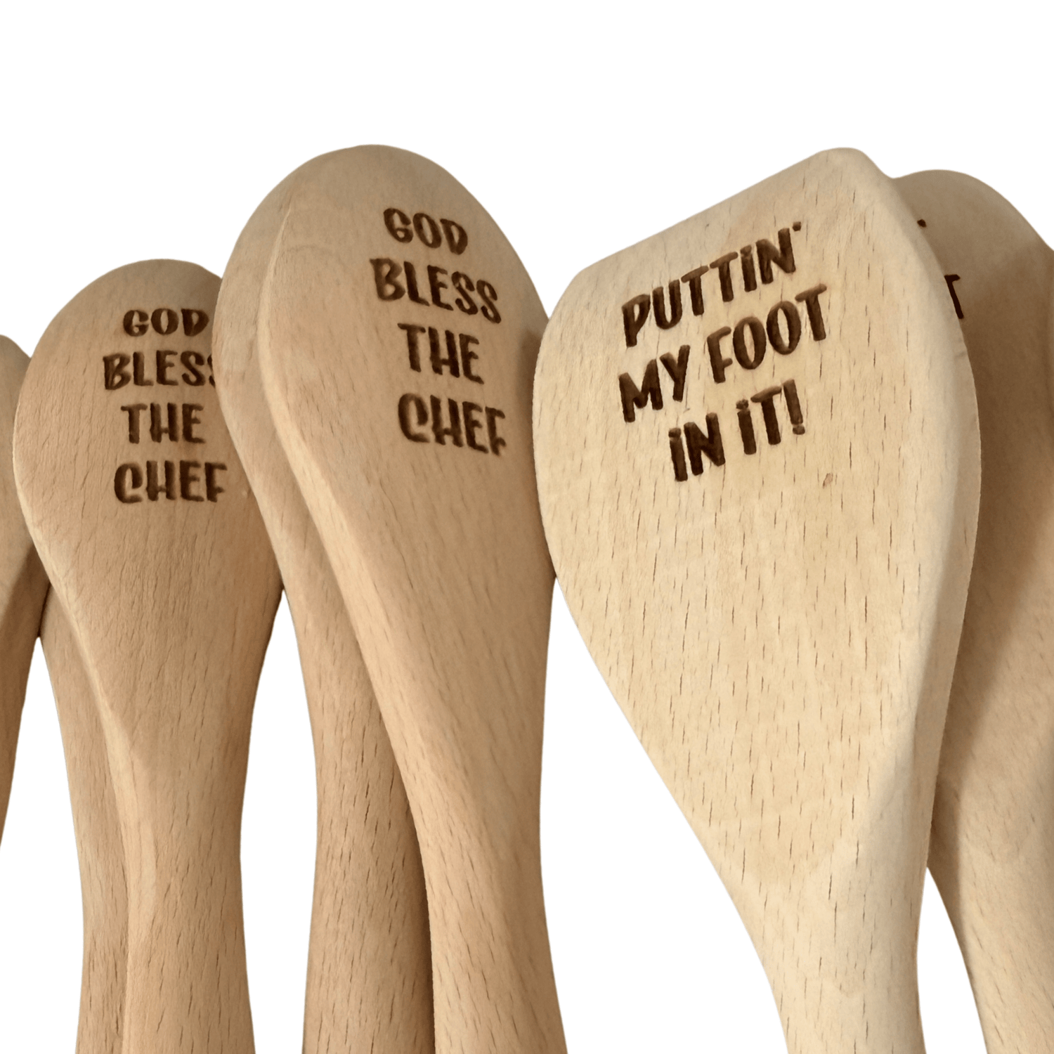 Heart and Soul Wooden Spoons - DecoNegro