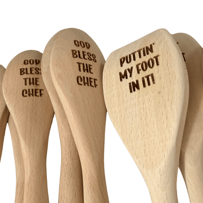 Heart and Soul Wooden Spoons - DecoNegro