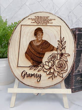 Load image into Gallery viewer, Memorial Engraved Photo on Wood
