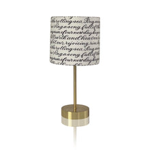 Load image into Gallery viewer, Lift Every Voice and Sing Nightstand Lampshade (Diameter 8”)
