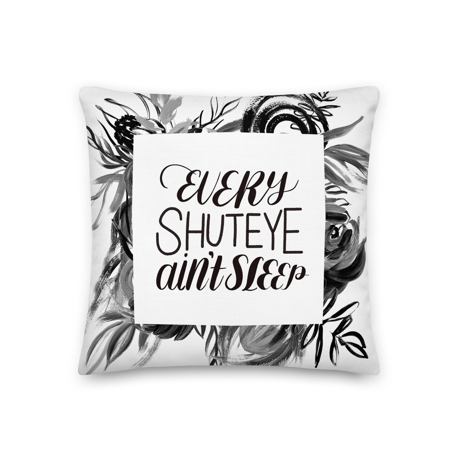 Black culture throw pillow for sofa or chair