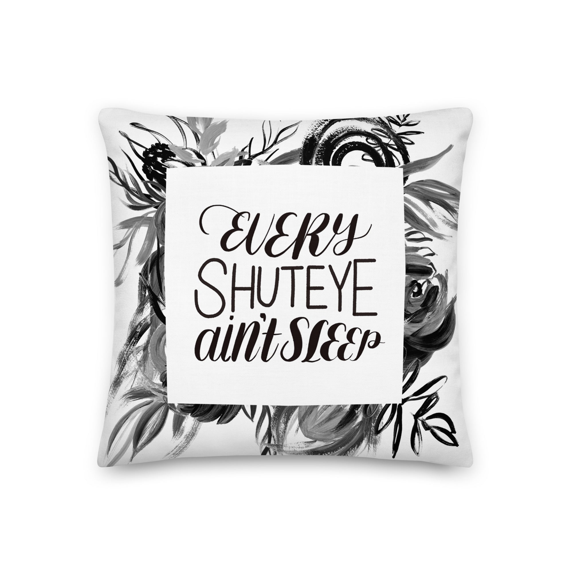 Black culture throw pillow for sofa or chair
