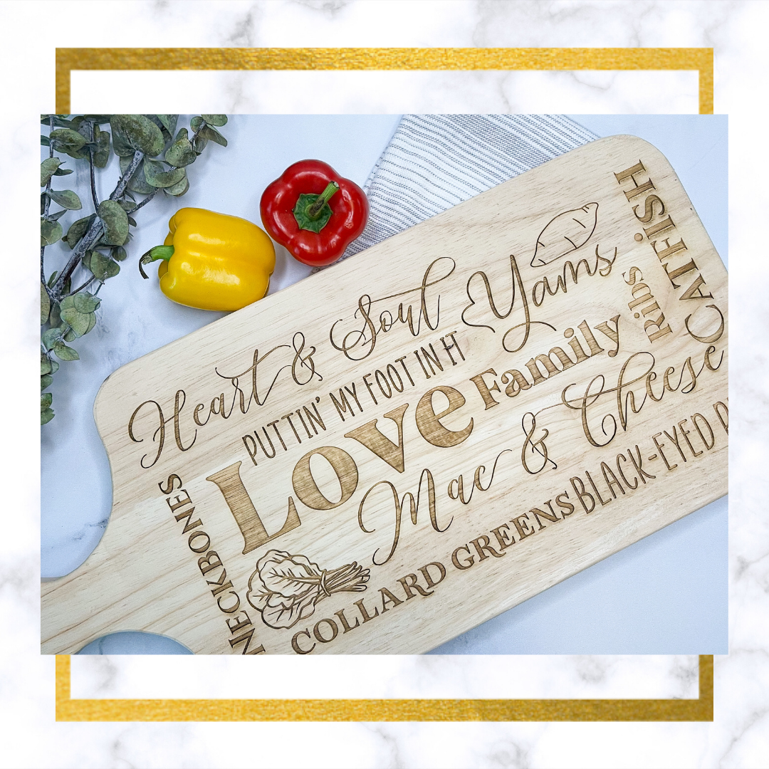 Heart and Soul Cutting Board